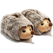 Resim Twıgy Tw Kirpi 23 Kahve Kadın Hayvanlı Panduf 36/41 Kahve Rengi 