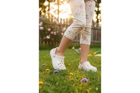 Resim Kiko Kids Magda Kız Çocuk Terlik Krem Renk Eva Malzemeden Plaj ve Havuz Kullanımı İçin 