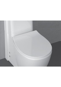 Resim İsvea Soluzione Klozetler İçin Yavaş Kap. Klozet Kapağı 40d40200ı 