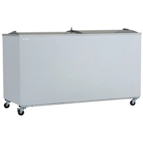 Resim Uğur UDD 500 SCB 430 LT Düz Sürme Bombe Camlı Muhafaza Dolabı 