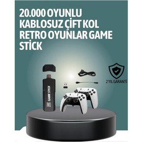 Resim Çoklu Oyun Seçenekli Tv Bağlantılı Oyun Konsolu 