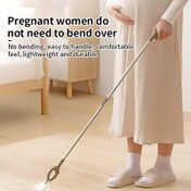 Resim 33,07 İnç Ergonomik Hafif Katlanabilir Çöp Toplama Pençesi - Rahat Tutuşlu, Hamile Kadınlar İçin Dayanıklı Plastik Araç, Dış Mekan Hijyen Kullanımı & Anneler için Hediye, Ev Temizliği Yardımcısı, Uzun Saplı, Sağlam Yapılı Atık Tutucu, Evcil Hayvan Sahipleri 