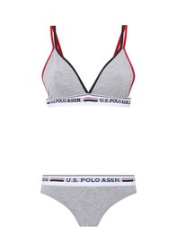 Resim U.S. Polo Assn. U S Polo Assn Büstiyer Slip Takım Gri 001 