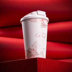 Resim Tantitoni KAKE PEMBE SAKURA DESENLİ PASLANMAZ ÇELİK TERMOS BARDAK 380ML 