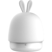 Resim Szypzstore Lx Tavşan Gece Işığı-mavi Şarj Edilebilir Tavşan Pat Işığı-5w 3dı6uo Beyaz 