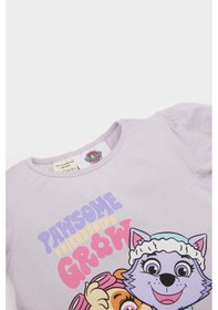 Resim DeFacto Kız Bebek Paw Patrol Pijama Takımı Penye Kısa Kollu Üst Esnek Belli Şort E4647A525HSPR306 
