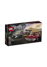 Resim LEGO® Speed Champions 76903 Chevrolet Corvette Yarış Arabası 512 Parça 
