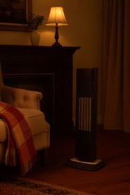 Resim homenter Voltomat 2000W Termostatlı Kule Tipi Seramik Fanlı Isıtıcı 