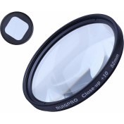 Resim 10/9 Fotoğraf Için Adaptörlü 52MM Lens Filtre Seti + Lens 10X 