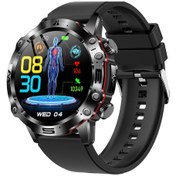 Resim Geeroyoo JZR GY 1.43" 466hd Ekran 24h Nabız spo2 uyku Takibi IP68 Su Geçirmez 100+ Spor Modu sos Çağrı 7 Gün Pil Kadın Erkek Akıllı Saat 