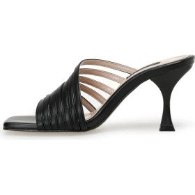 Resim Nine West YEZZA 3FX Siyah Kadın Topuklu Terlik 