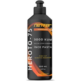 Resim OTODONATIM Netfer Heroto-75 Kılcal Çizik Giderici Ince Pasta - 500 Ml 