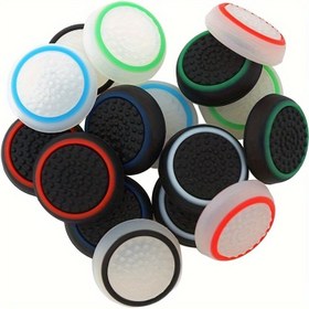 Resim 16 Adet Analog Stick Joystick Kontrol Cihazı Performans Başparmak Tutacakları PS5, PS4, Xbox Serisi X/S Kontrol Cihazı Joystick Tutacakları ile Uyumlu 