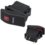 Resim Powermaster Buzdolabı Sembollü Işıklı 3 Pinli On-off 12-24v Marin Switch-179270 