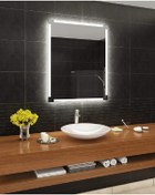 Resim eagle mirror 90x60cm Dekoratif Led Işıklı Makyaj Aynası Banyo Aynası Salon Aynası 