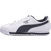 Resim Puma 353572-12 Roma Basic Erkek Spor Ayakkabı Beyaz 