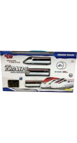 Resim Dunai LE-2934A-11 40PCS Işıklı 308CM Hızlı Tren Set 