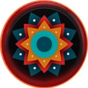 Resim Geeroyoo Işıklı Led Uçan Disk - Su Geçirmez Ve Dayanıklı Dış Mekan Spor Ekipmanı 175g, 27cm Kırmızı 