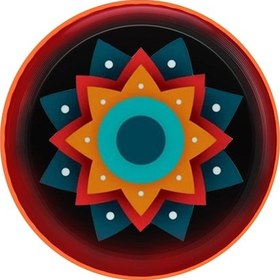 Resim Geeroyoo Işıklı Led Uçan Disk - Su Geçirmez Ve Dayanıklı Dış Mekan Spor Ekipmanı 175g, 27cm Kırmızı 