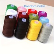 Resim 12 Adet Yüksek Mukavemetli Polyester Dikiş İpliği Seti, Her Birinde 548.64 Metre, Çok Renkli Makaralar - DIY El İşleri ve Kot Dikiş için İdeal, Dikiş Malzemeleri Aksesuarları 