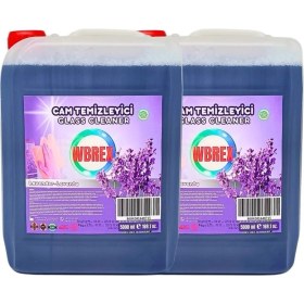 Resim Mediterian Lavanta Kokulu Profesyonel Cam Temizleyici 5 Litre 2'li Ekonomik Paket 