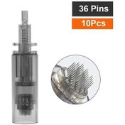 Resim Dr. Pen A7 Profesyonel Mikroiğne Kalemi 12 Kartuşlu Derma Roller Cilt Bakım Seti 36 Pins X10pcs Çok Renkli 