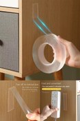 Resim KUSTAR 3 Metre Yüksek Mukavemetli Çift Taraflı Doku Bandı Bant-nano Teknolojili-süper Güçlü Bant 