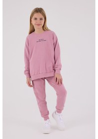 Resim Rolypoly Kız Çocuk Pembe Eşofman Takımı 5274-48679 Pembe 