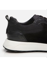 Resim Hotiç Hakiki Deri Siyah Erkek Spor Ayakkabı 02ayh305300a100 Siyah-black Siyah 