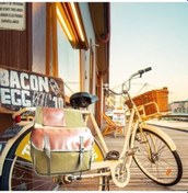 Resim Tongxida Taşınabilir Kanvas Motosiklet Heybe Asker Yeşili Asker Yeşili 