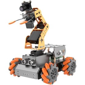 Resim Hiwonder MasterPi AI Görüş Robot Kolu Mecanum Tekerlekli Araba Açık Kaynaklı - RPi 4B 4GB Dahil 