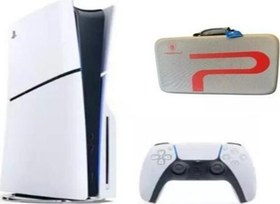 Resim Playstation 5 Slim 1 TB Standart Edition Oyun Konsolu+ Sony Playstation 5 Taşıma Çantası Gri 