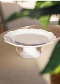 Resim The Mia Grande Pasta Kek Standı Beyaz 33x12 Cm Grd0017 Beyaz 