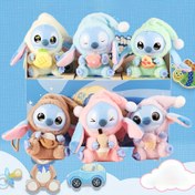Resim Disney Stitch Peluş Bebek Blind Bag Peluş Oyuncak Ev Dekorasyonu Tatil Hediyesi için Uygun 