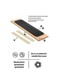 Resim Kare Bukle Halıdan Ekonomik Basamak Ve Merdiven Paspası - Siyah / Adet Olarak Satılır Null 