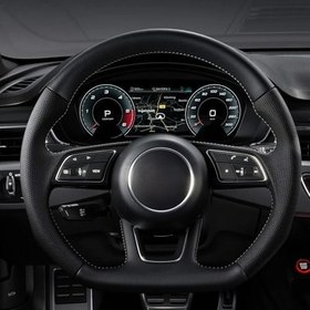 Resim Audi A5 Uyumlu Dijital Gösterge 9H Nano Ekran Koruyucu 