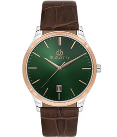 Resim Bigotti Erkek Kol Saati ESBG.B.10672-5 Deri Kordon 39 mm Kasa Çapı 