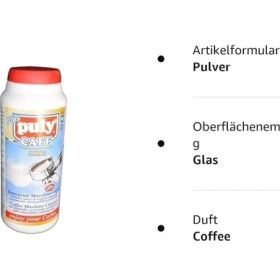 Resim CetKing Puly Caff 950010 Kahve Yağı Temizleyici, 900 G 
