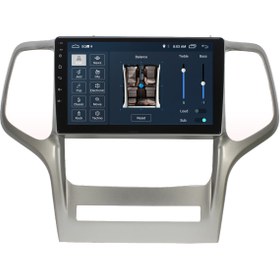 Resim Jeep Cherokee Android Carplay Navigasyon Multimedya Ekran Teyp 2gb Ram + 32gb Hdd 