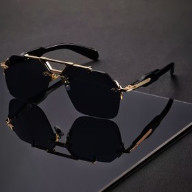 Resim 1 adet Şık Sekizgen Çerçeve Gözlük - Unisex, Siyah PC Çerçeve ve Mavi Renkli Lensler, Hafif Dayanıklı Tasarım Günlük Giyim ve Resmi Durumlar için, Erkekler ve Kadınlar için Mükemmel Hediye, Çok Yönlü Gözlük, Modern Estetik, Şık Yapı 