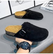 Resim 2025 Yeni Cork Çift Günlük Çok Amaçlı Retro Birkenstock'lar Siyah 