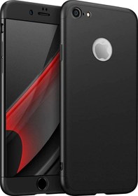 Resim Apple Uyumlu iPhone 7 8 Gkk Kılıf 360 Derece Tam Koruma 