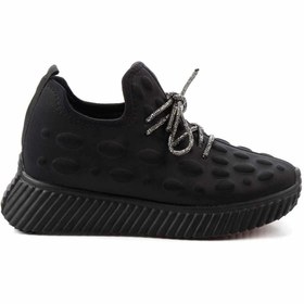 Resim Bambi Siyah Kadın Sneaker K01228085004 