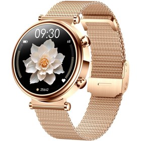 Resim ZW ZeitWatch Zeitwatch X3 Rose Gold 40 Mm Akıllı Saat Tansiyon Uyku Şeker Takibi 