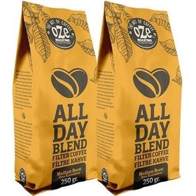 Resim Oze All Day Blend Filtre Kahve 2'li 250G French Press 