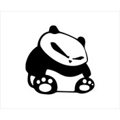 Resim SEÇ Kızgın Panda Sticker Çok Amaçlı Sticker 