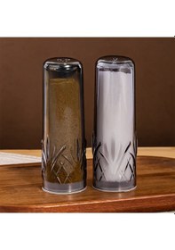 Resim Perotti Melody 2 Li Akrilik Füme Tuzluk Biberlik Seti 