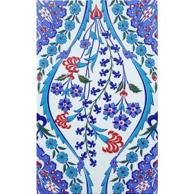 Resim Armada Çini 25x40 Cm SP 418 Göbekli Kütahya İznik Çini Seramik Karo 