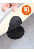 Resim BarkoFix 10 Adet Süper Yapışkan Halı Kaydırmaz Bant Çarşaf, Örtü Kaymasını Önleyici Cırtlı Yapışkan Bant 5 cm 