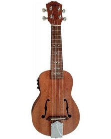 Resim Fzone Fzu31Eq23Nt Elektro Concert Ukulele 